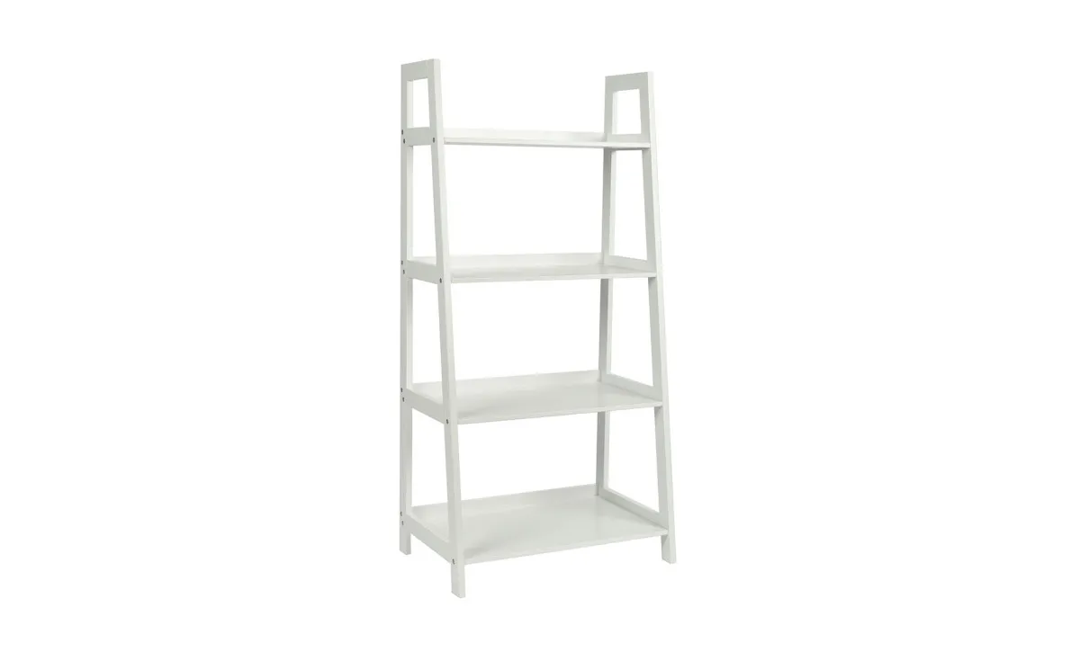 Wally polica 4 police 63x40x130cm bela