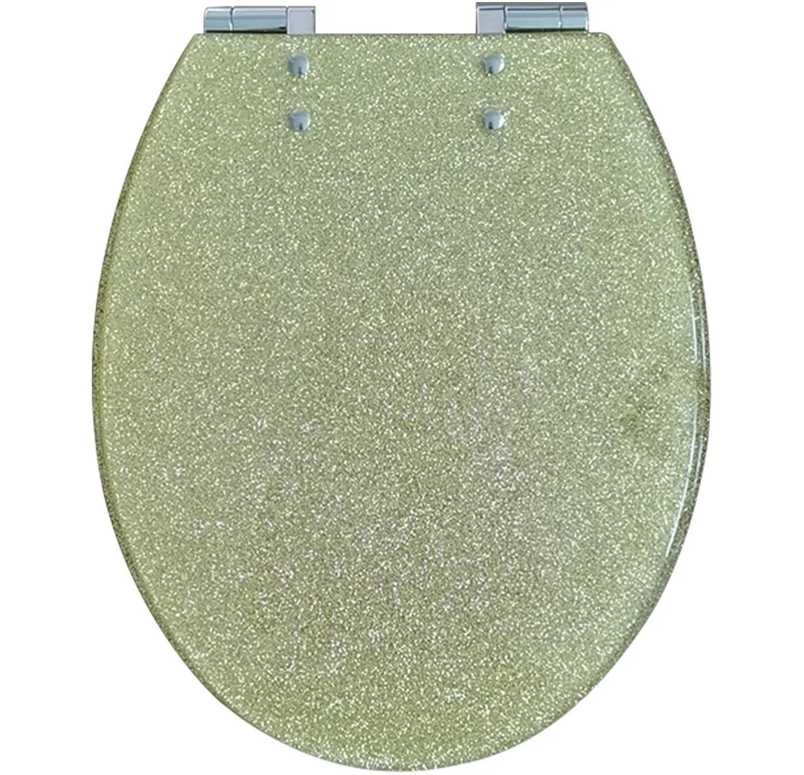 WC daska sporo-spuštajuca Gold Glitter