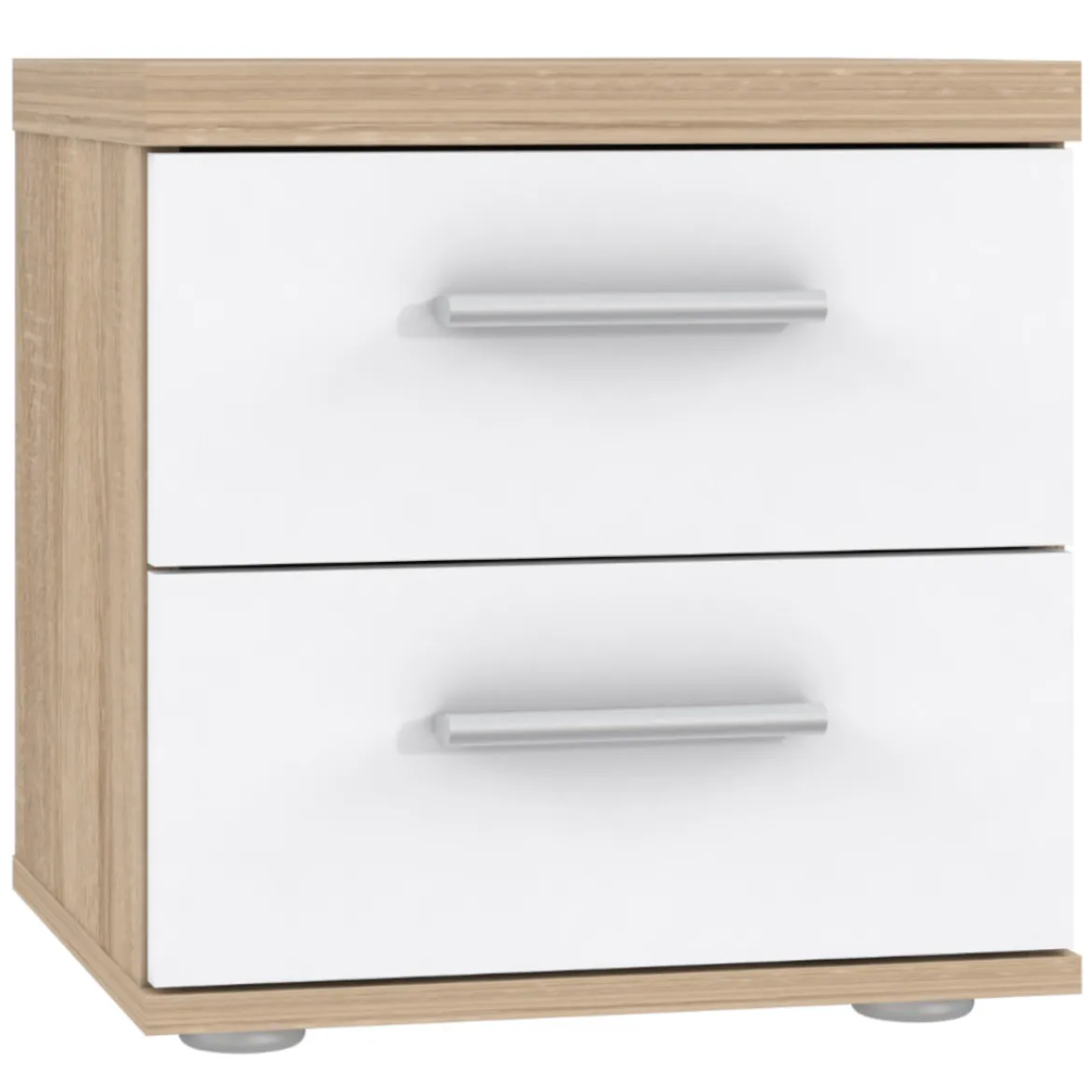 Winnie nocni ormaric 37,7x38,8x38,6 natur/beli