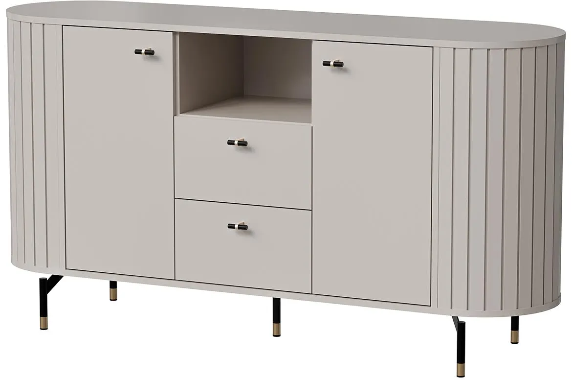 Zante Za2 komoda 2 fioke + 2 vrata 150x40x81 cm kašmir