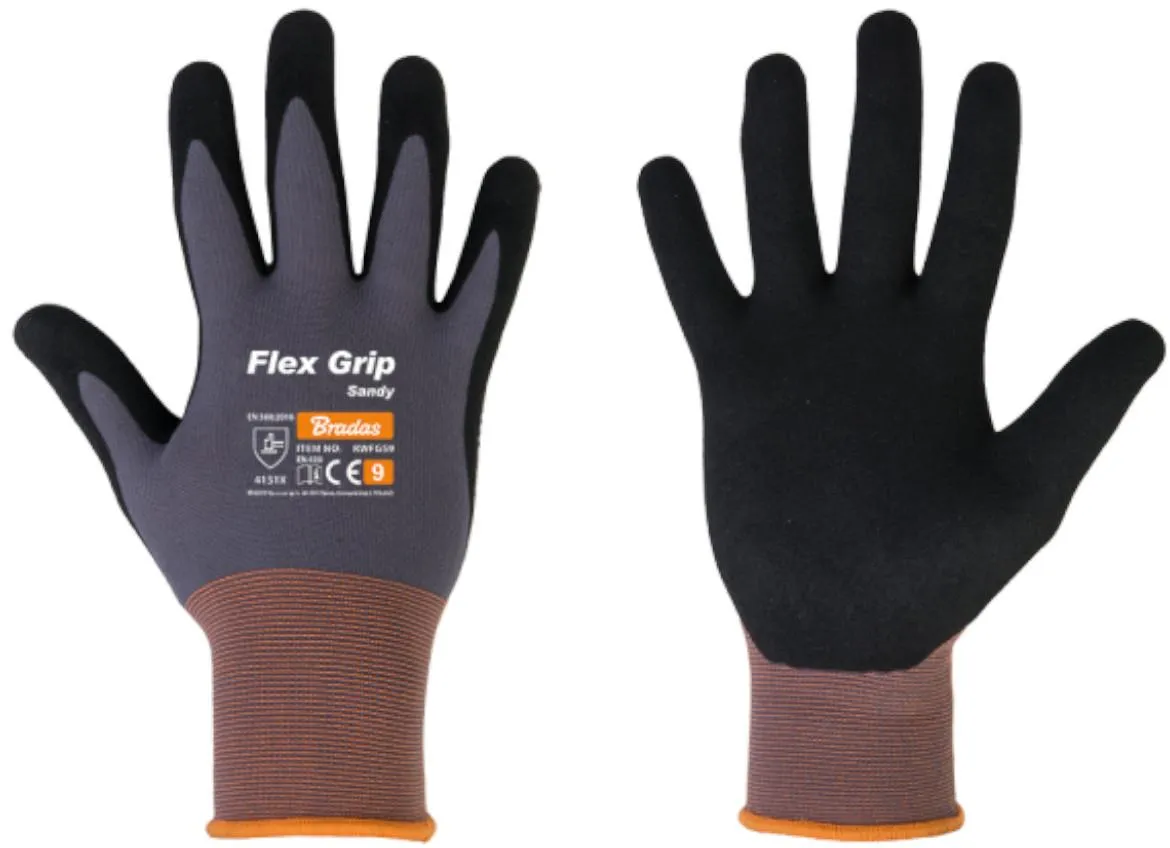 Zaštitne rukavice FLEX GRIP SANDY nitril velicina 9