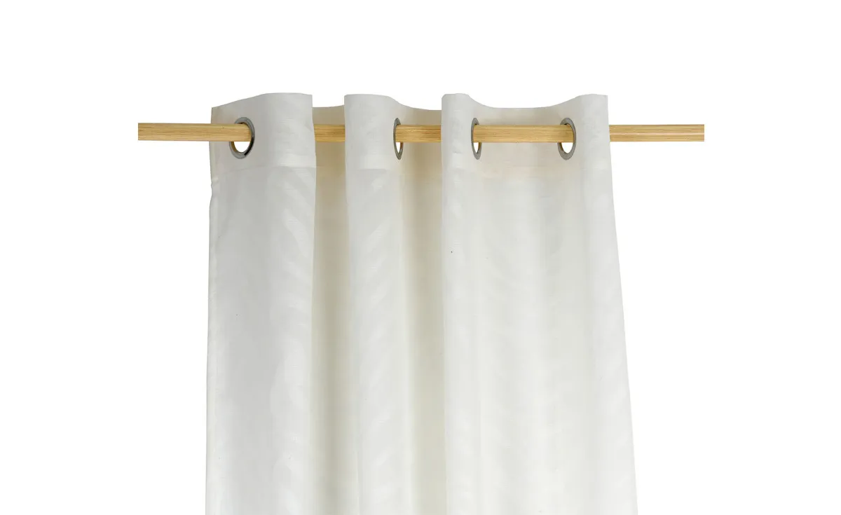 Zavesa Lydia 140x240cm bela