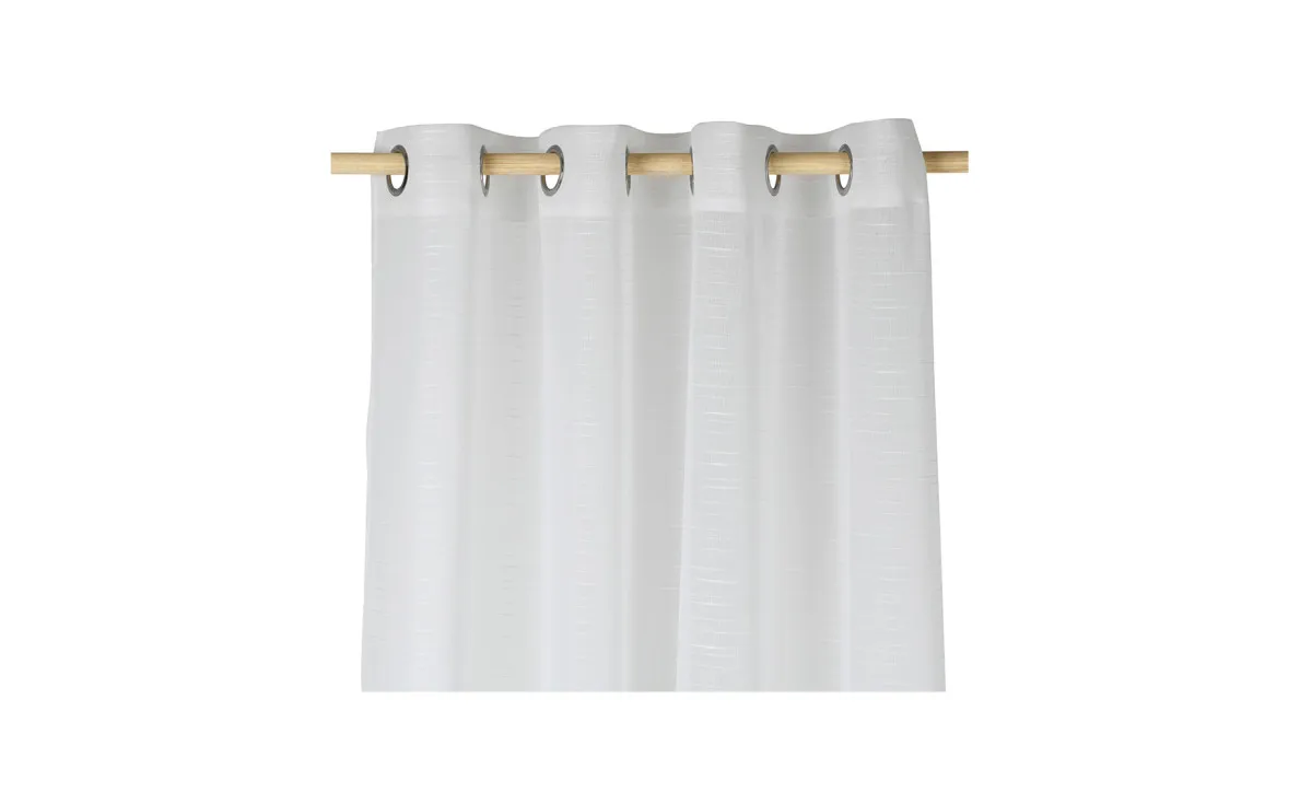 Zavesa Poly 140x240cm bela
