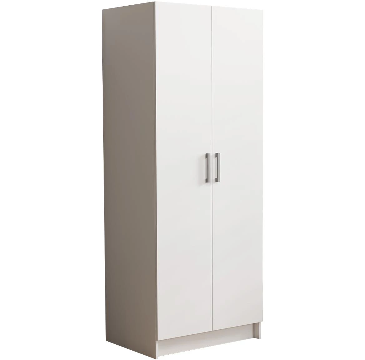 Zetel ormar 2  vrata 75x54x192,5 cm beli