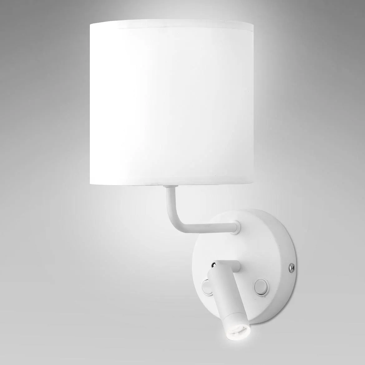 Zidna lampa Enzo bela