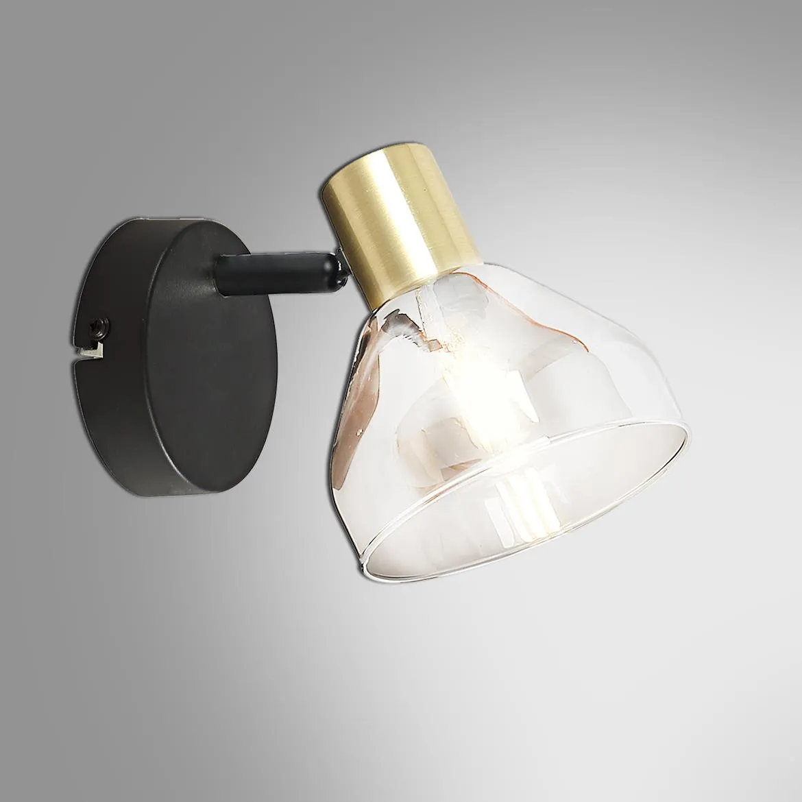 Zidna lampa Gregory braon