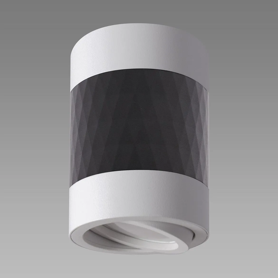 Zidna lampa Piano crno bela