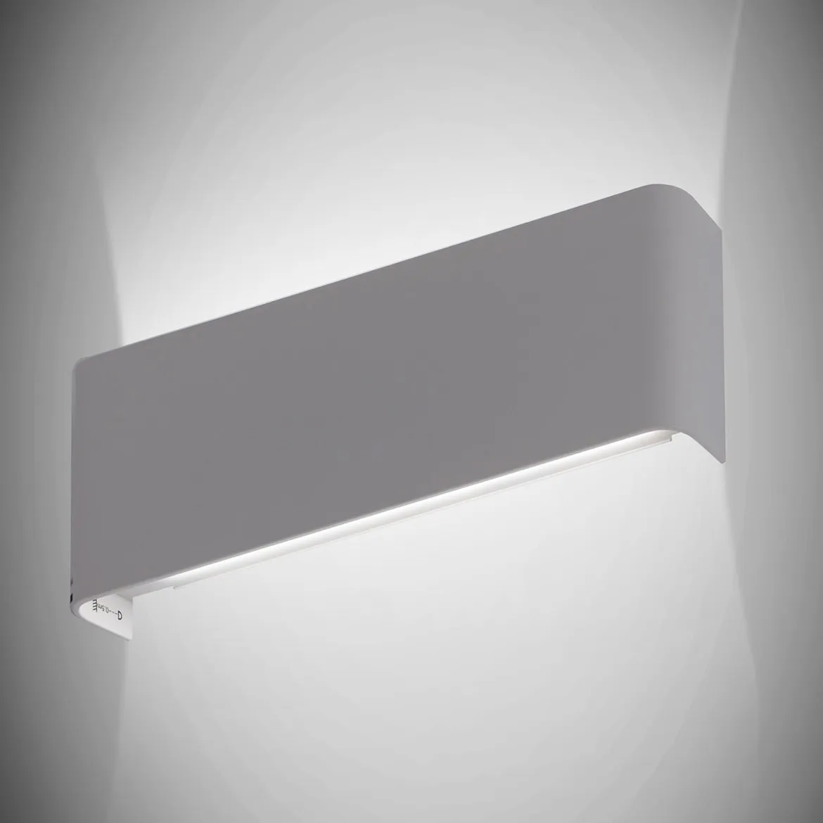 Zidna lampa Zelda LED bela