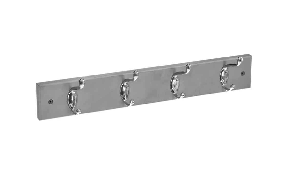 Zidna vešalica Basic 42x7x7cm siva
