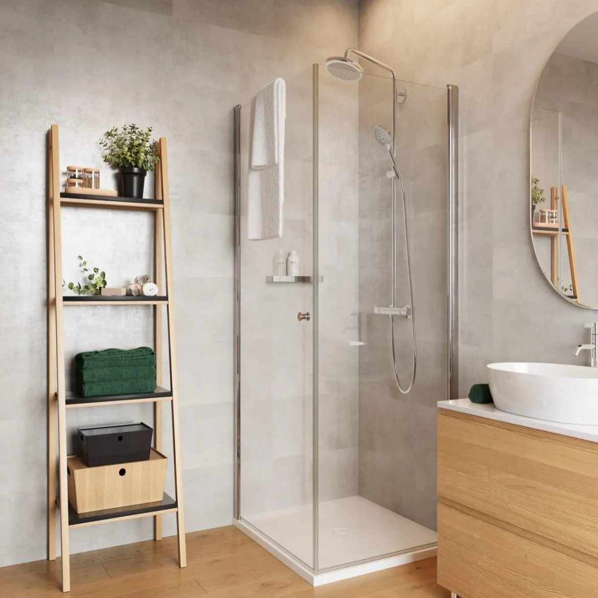 Zidni panel SPC Concrete Dust VILO 60x120cm 4mm