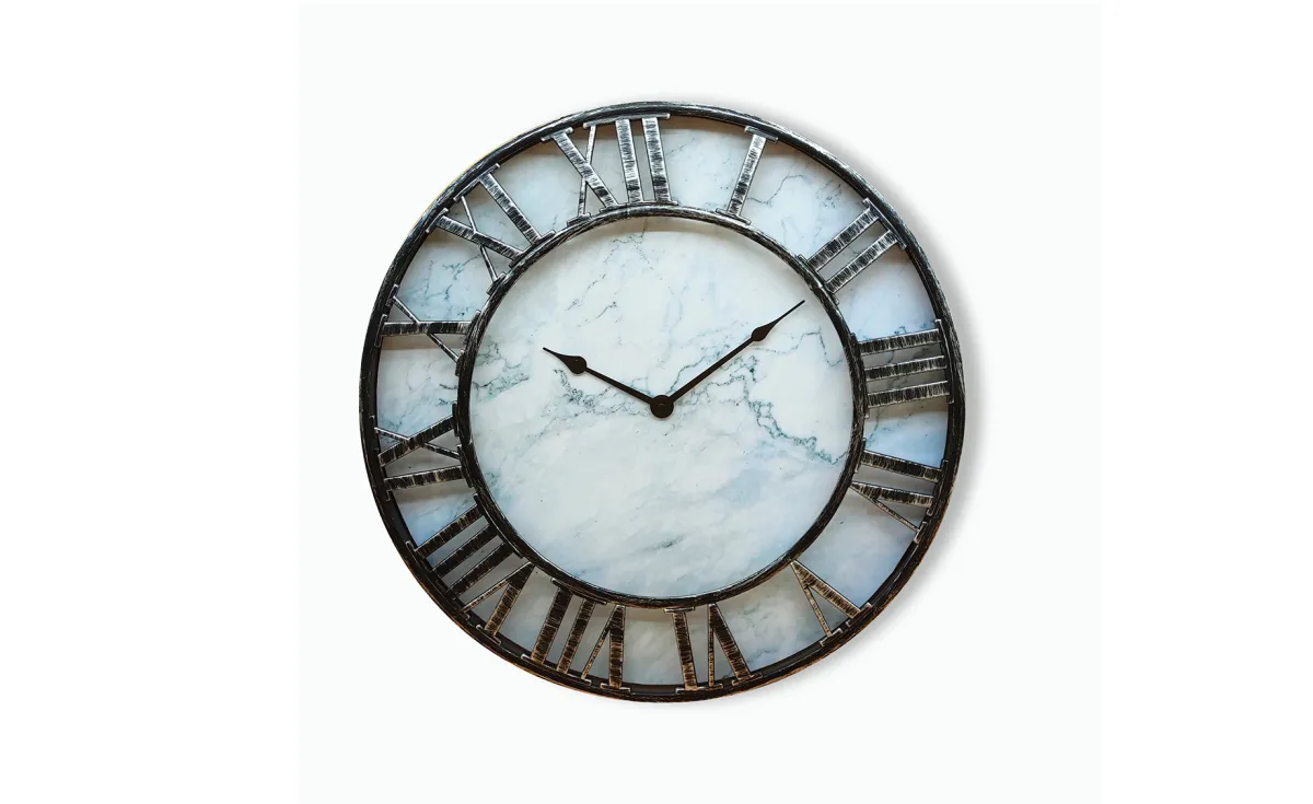 Zidni sat 39cm Vintage crni