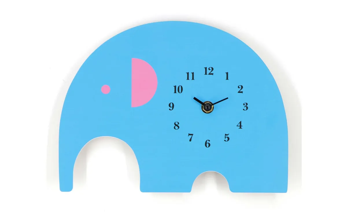 Zidni sat Elephant 25x19 cm