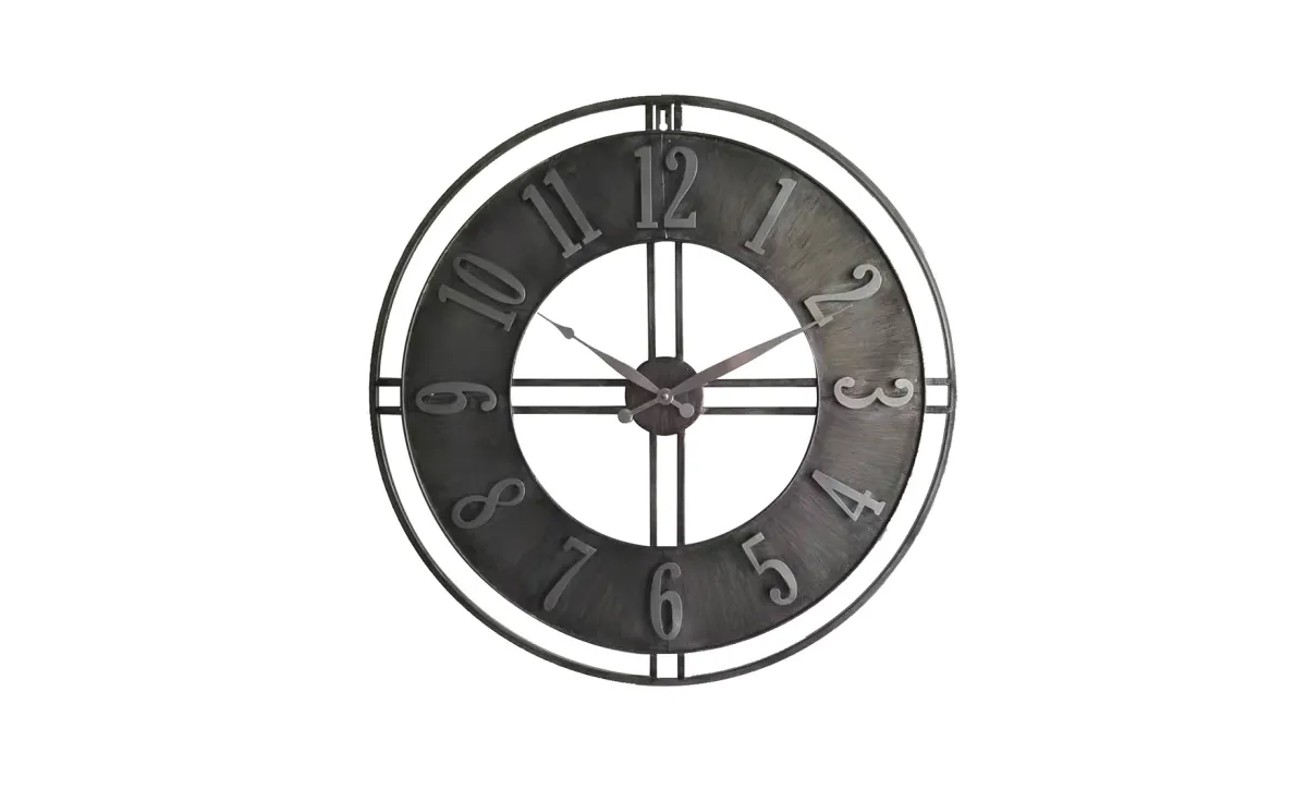 Zidni sat Silver Shine 60cm
