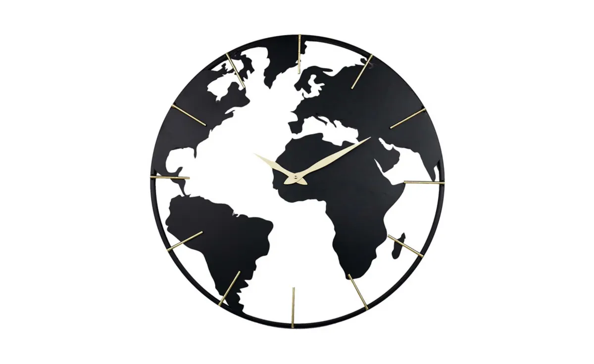 Zidni sat World 60x60cm