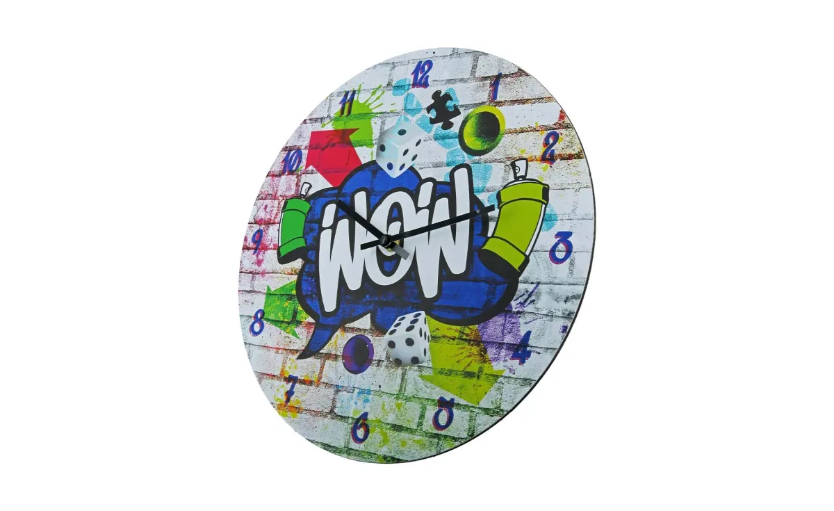 Zidni sat Wow 33,8cm
