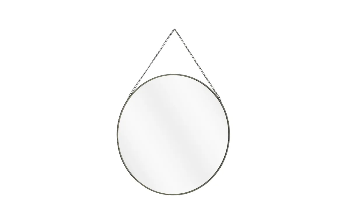 Zidno ogledalo Ember 30cm crno