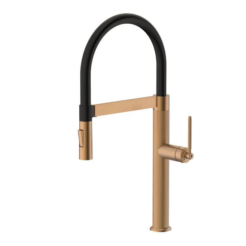 Anika Brushed Rose Gold Baterija za Sudoperu BW7340