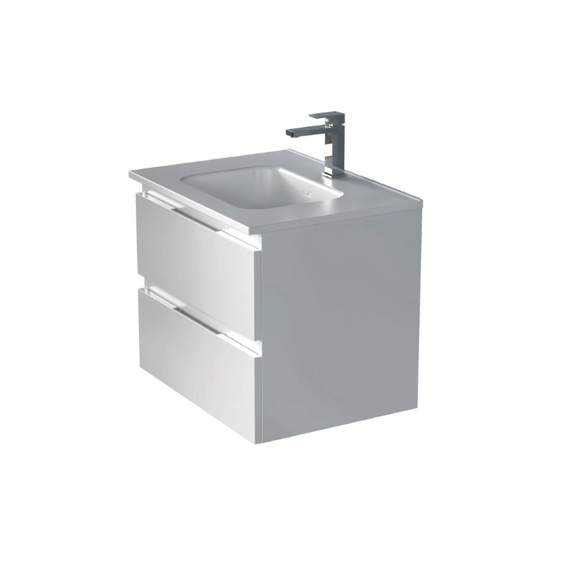 Friendly 600BX Bianco Lucido Lavabo E-8005-60