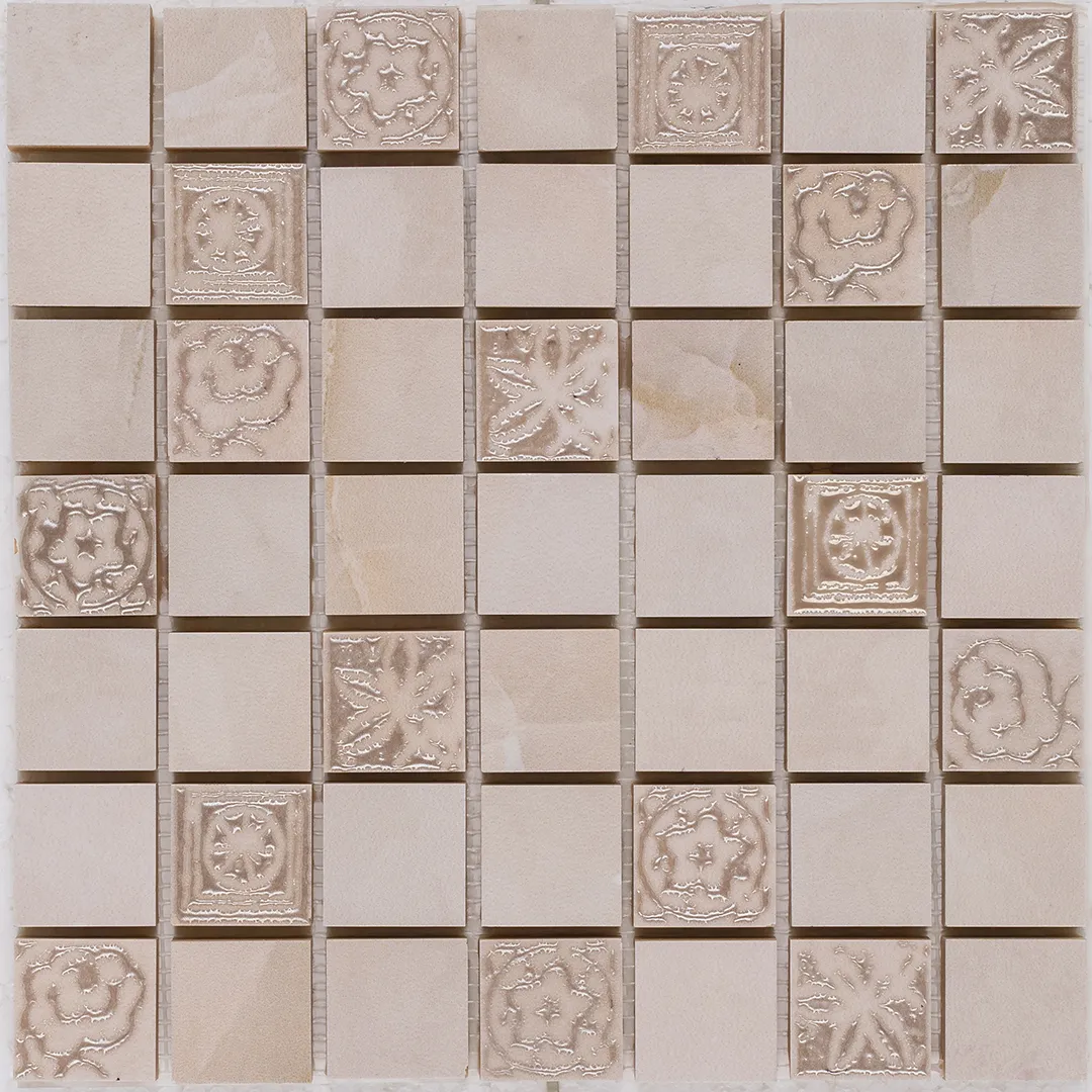 Onyx Beige Mosaic 25x25