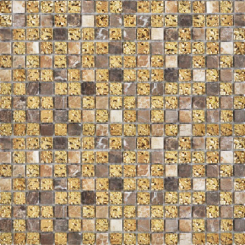 Zlatni kamen-staklo mozaik 30x30 GK1503SG