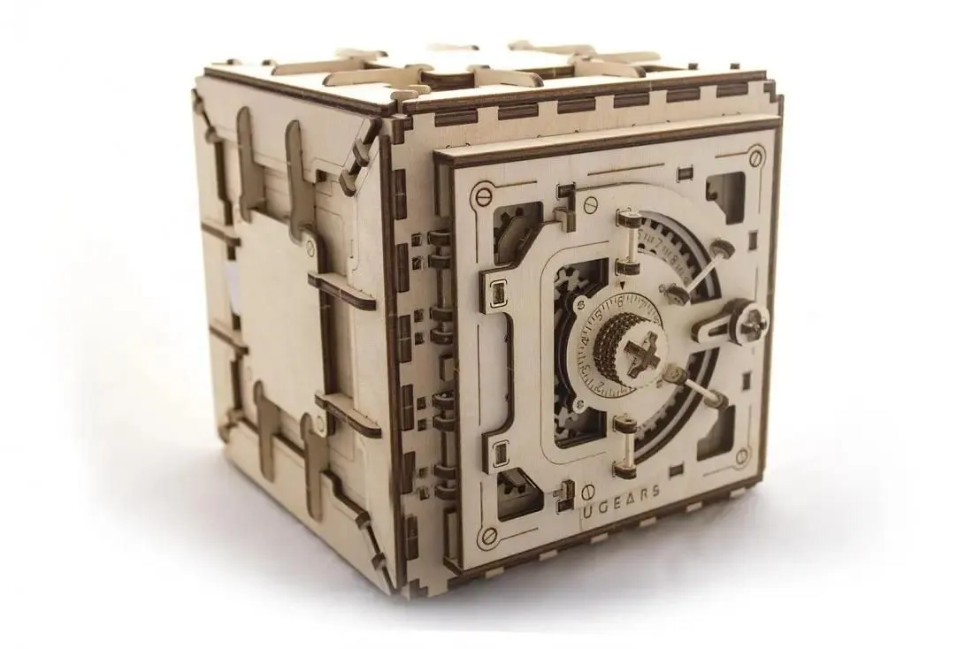 3d drvena eko mehanička puzzle - SEF