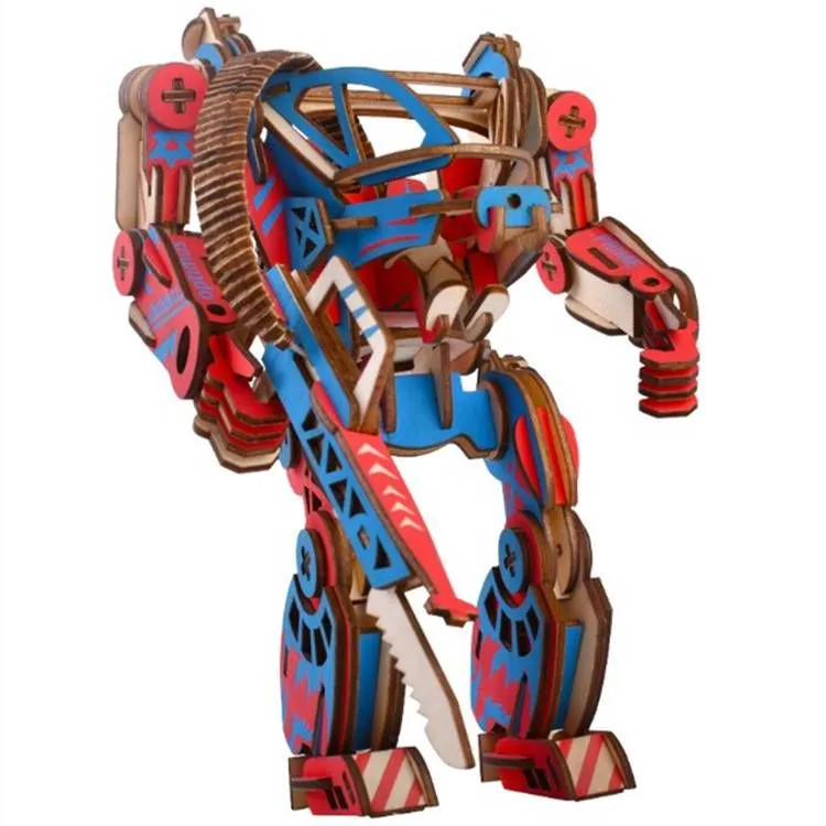 3d drvena slagalica - Robot