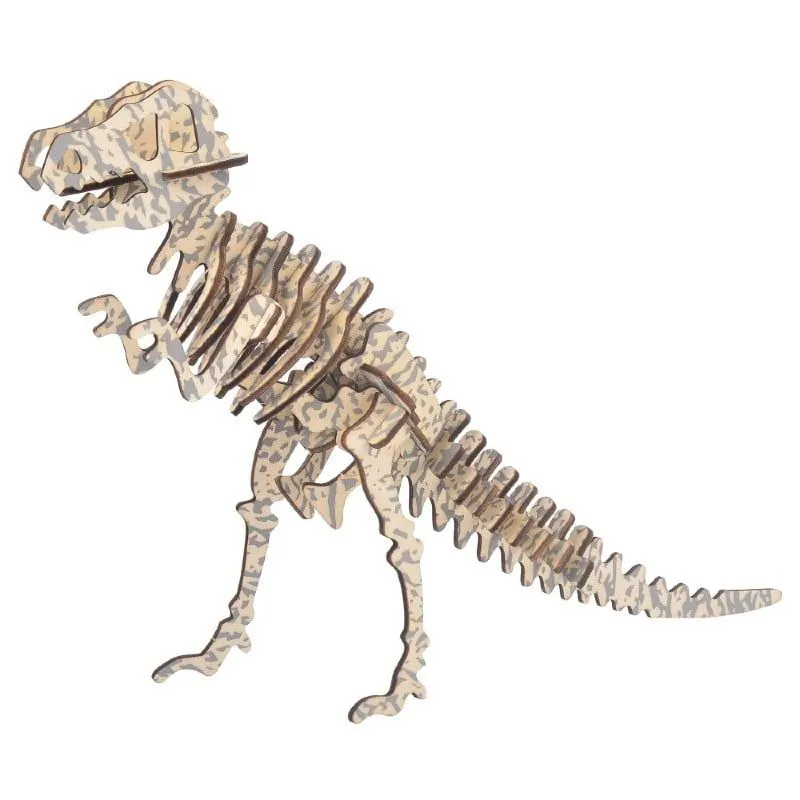 3d drvena slagalica - Tiranosaurus