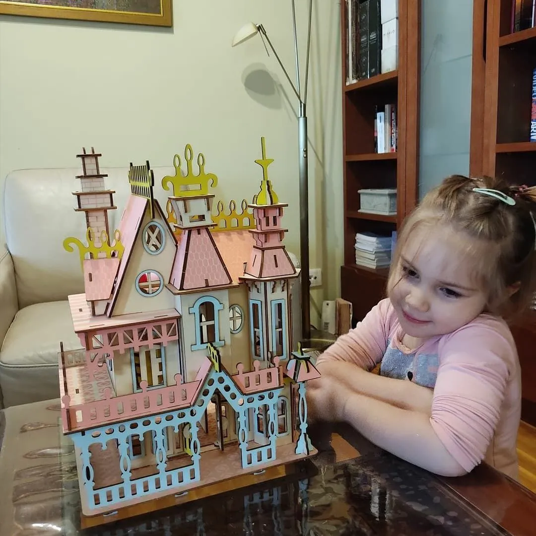 3d drvena slagalica - Vila fantazija (velika)