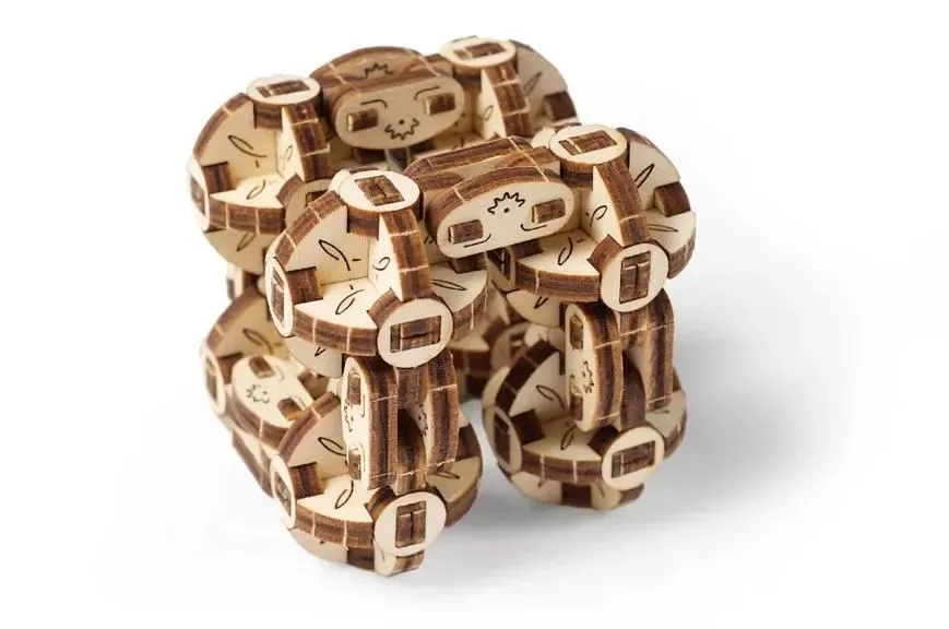 3d eko mehanička puzzle - FLEKSI KOCKA