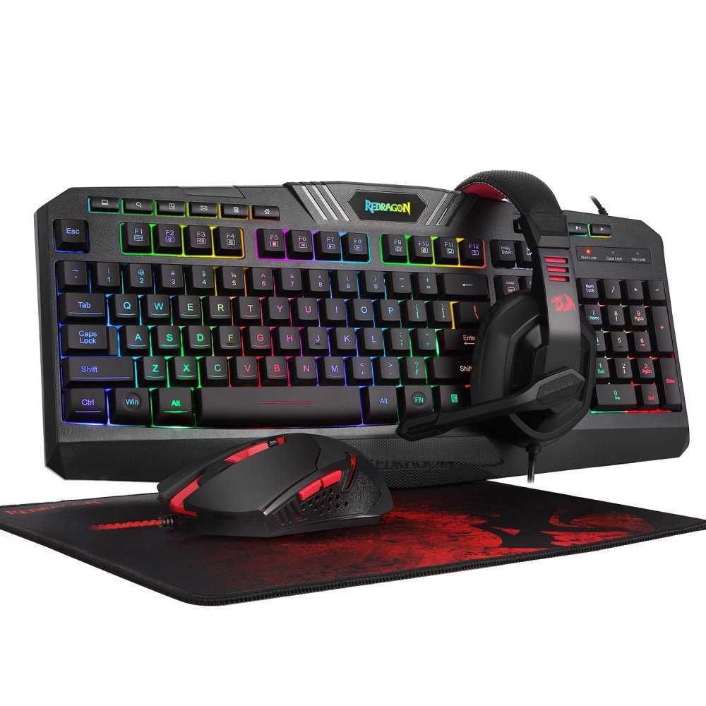 4 in 1 Combo S101-BA-2 Keyboard/ Mouse/ Headset & Mouse Pad