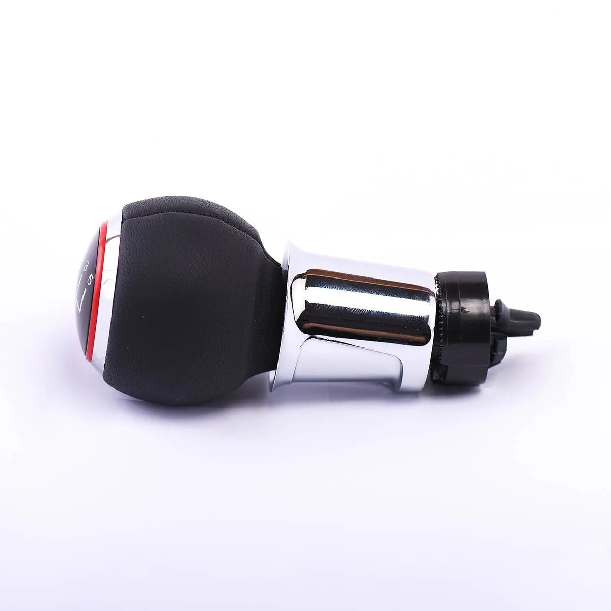 888 CAR ACCESSORIES Audi A3 2003-2012 ručica menjača kozna 5 brzina crveni krug