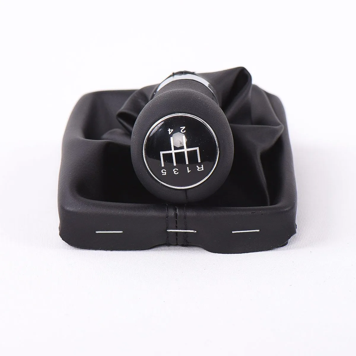 888 CAR ACCESSORIES Audi A4-A5-Q5 ručica menjača sa kožom 5 brzina je kozna A4 2007-16/A5 2007-16