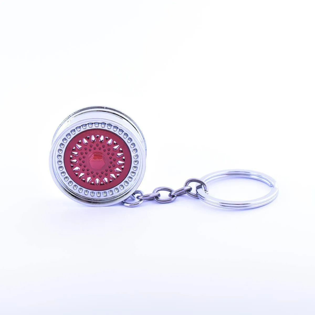 888 CAR ACCESSORIES Privezak bbs felna crvena