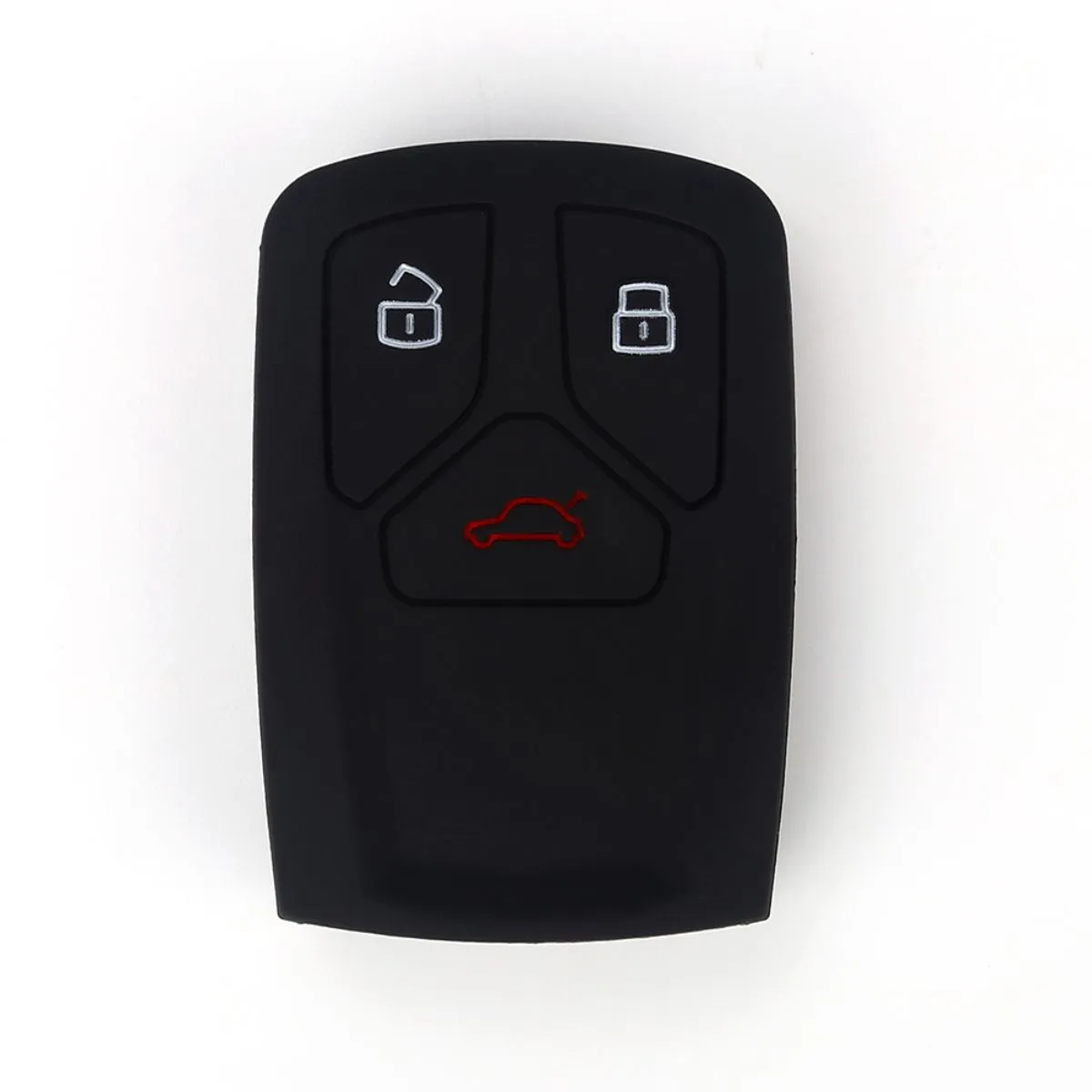 888 CAR ACCESSORIES Silikonska navlaka za ključeve crna Audi