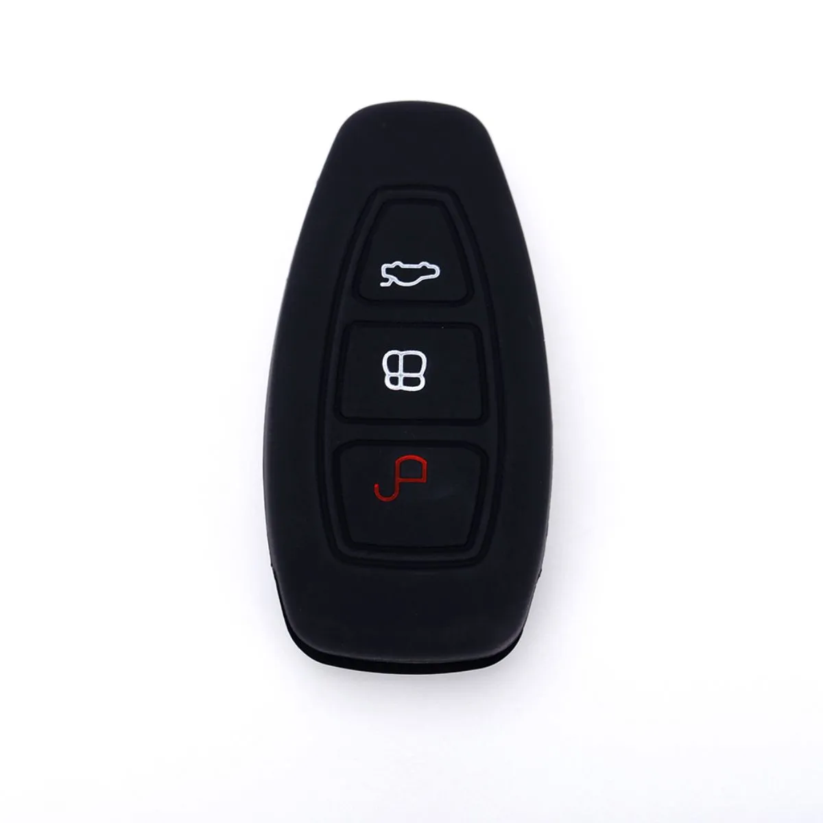 888 CAR ACCESSORIES Silikonska navlaka za ključeve crna Ford