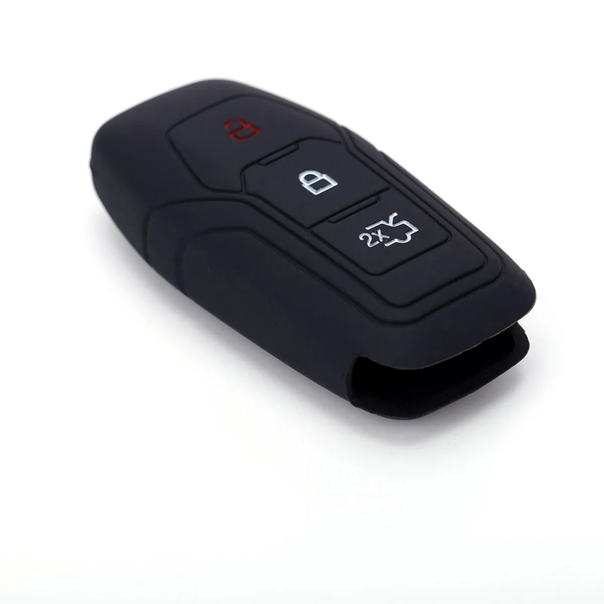 888 CAR ACCESSORIES Silikonska navlaka za ključeve crna Ford