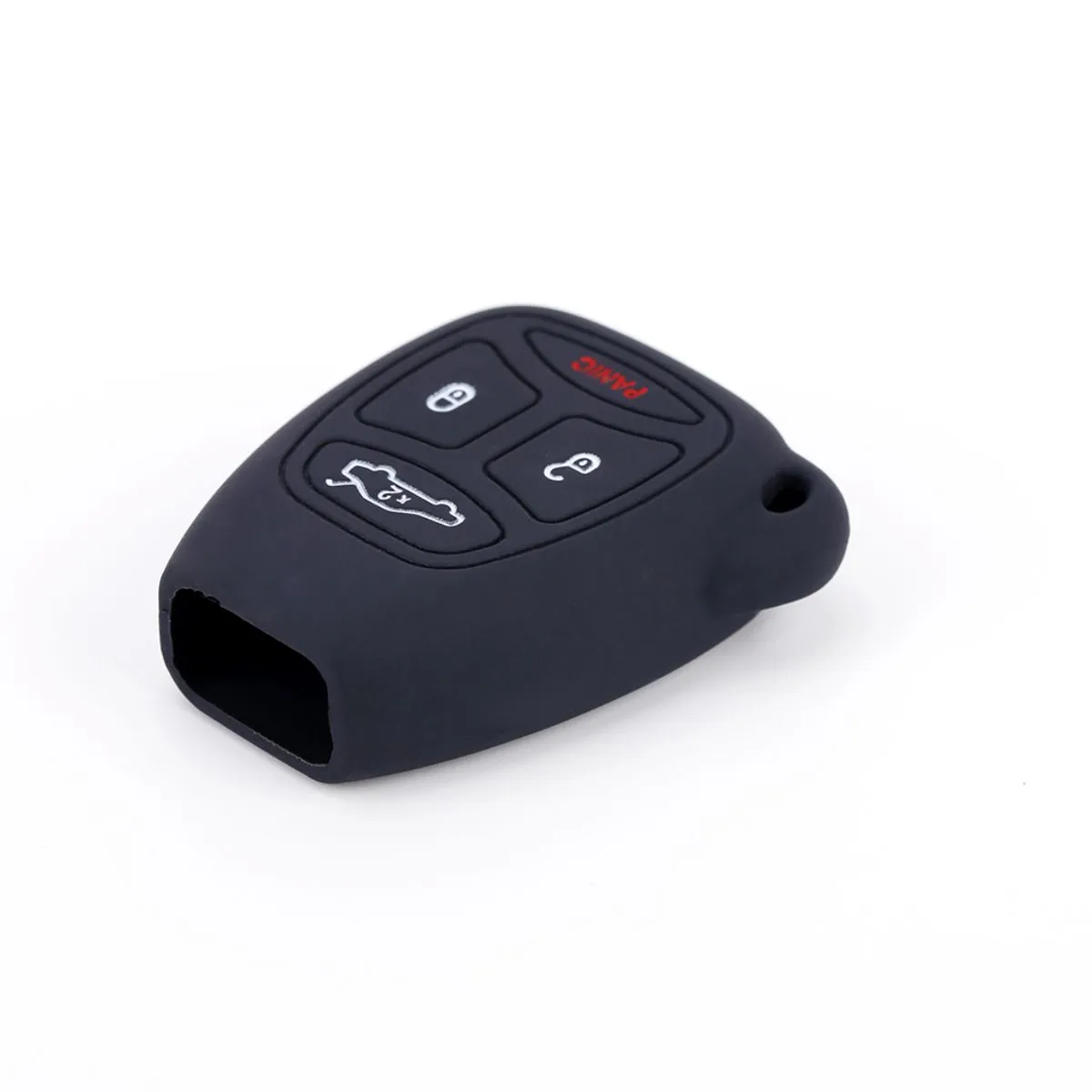 888 CAR ACCESSORIES Silikonska navlaka za ključeve crna Jeep