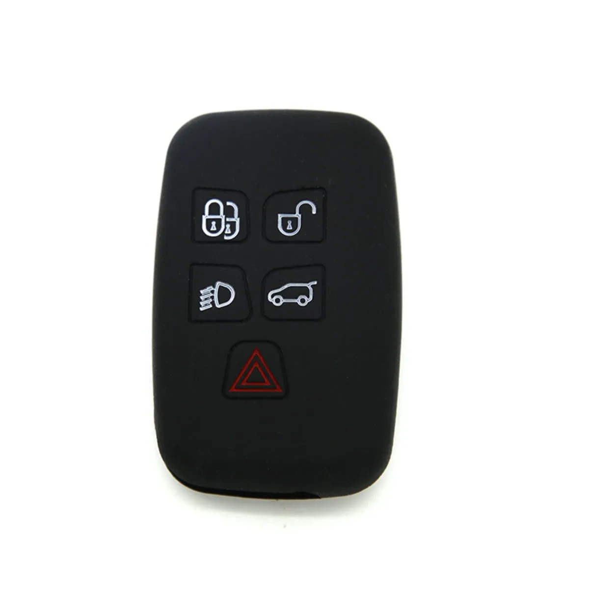 888 CAR ACCESSORIES Silikonska navlaka za ključeve crna Land Rover