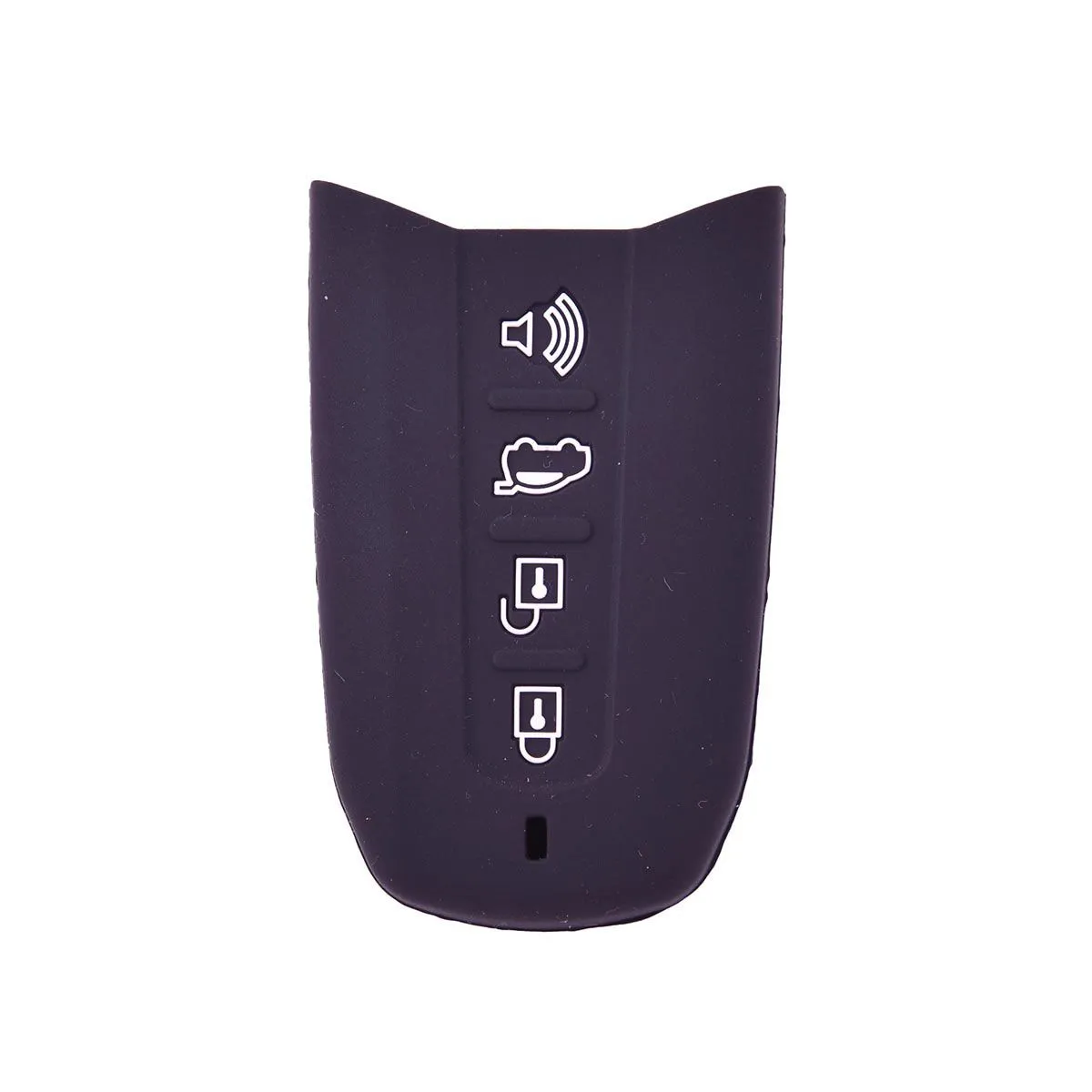 888 CAR ACCESSORIES Silikonska navlaka za ključeve crna Ssang Yong