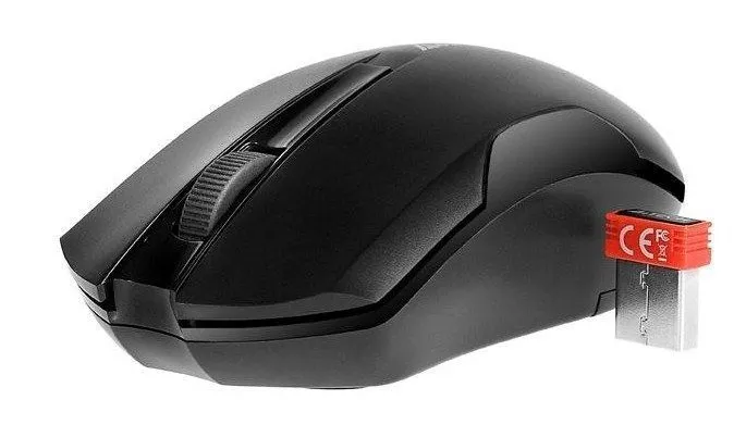A4 TECH A4-G3-200N-1 A4Tech V-Track bezicni opticki mis 2.4GHz/ 125Hz/1000 Dpi/ 107mm/ USB