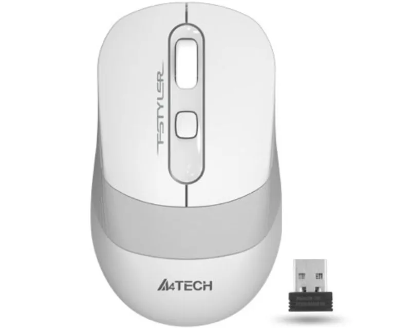 A4 TECH Bežični miš FG10 FSTYLER/ bela