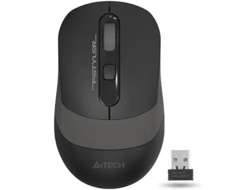 A4 TECH Bežični miš FG10 FSTYLER/ siva