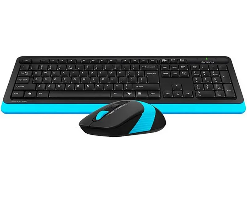 A4 TECH Set bežična tastatura i miš FG1010 FSTYLER/ plava/crna