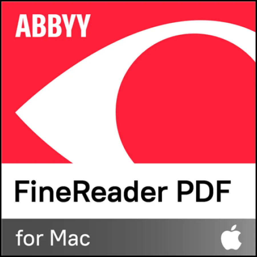 ABBYY FineReader PDF for Mac/ Single User License (ESD)/ Commercial/ Subscription 1y