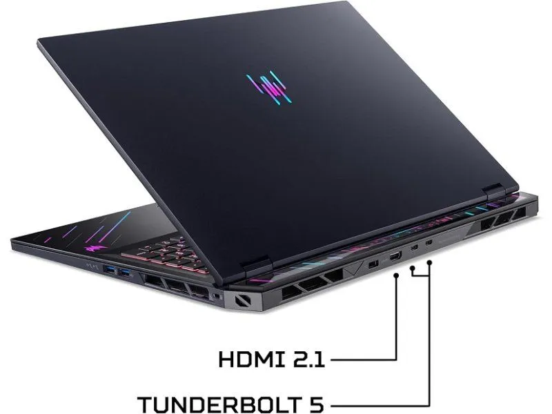 ACER Predator Helios 18 AI PH18-73-969S (Abyssal Black) WQUXGA Mini LED/ U9 275HX/ 96GB/ 4TB SSD/ RTX 5090 24GB (NH.QVXEX.006)