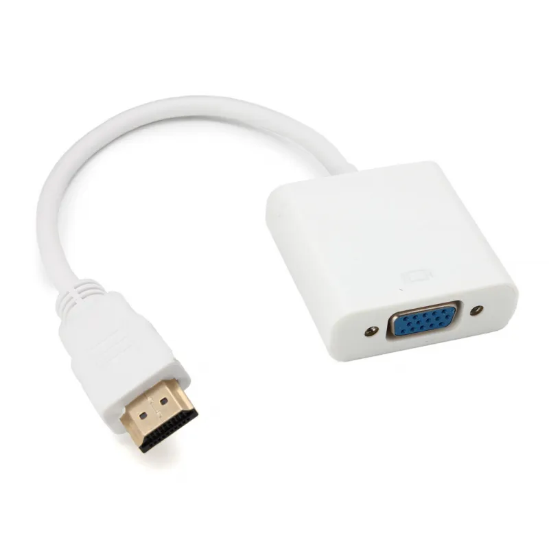 Adapter HDMI M na VGA Z beli JWD-HDMI7