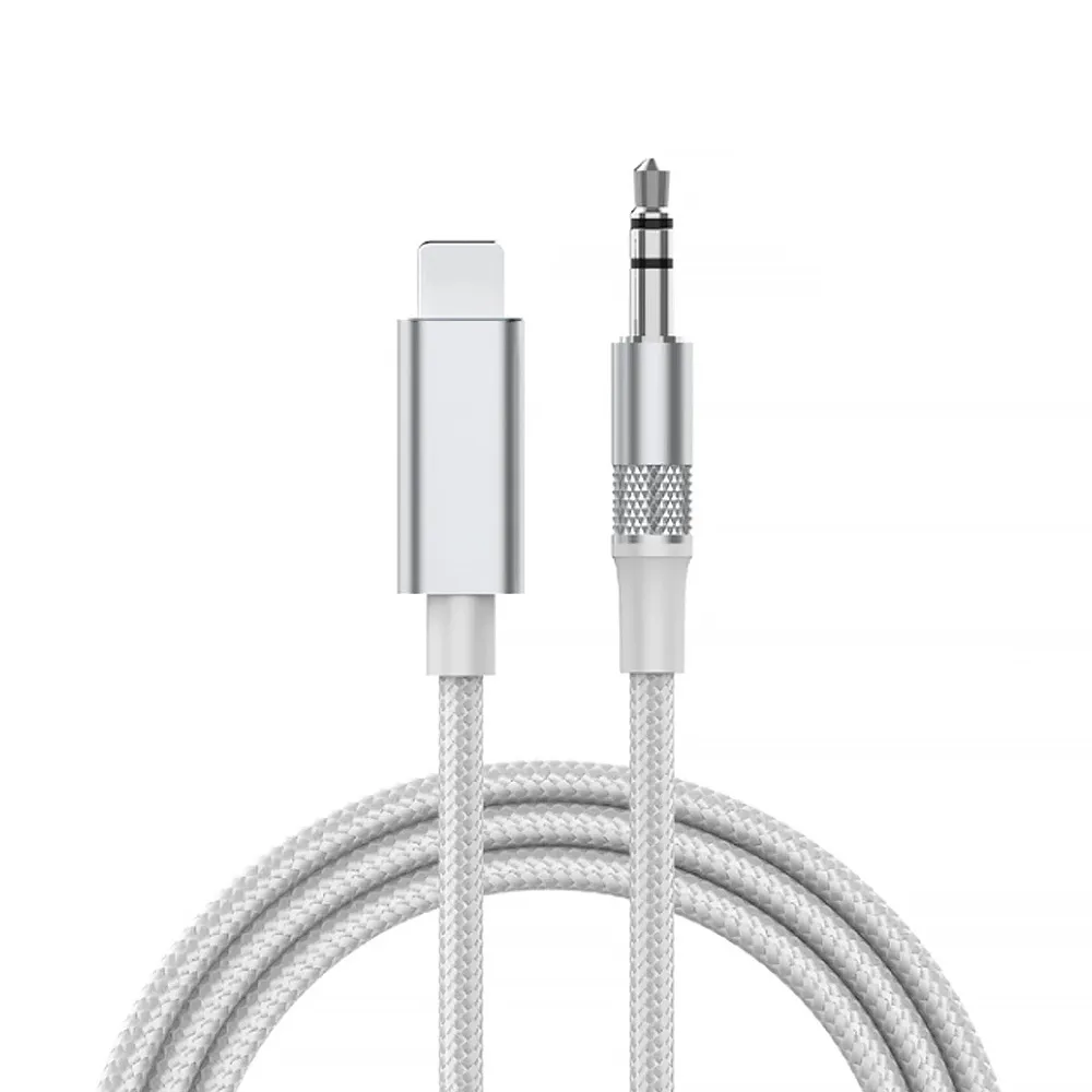 Adapter LDNIO LSY81i iPhone Lightning na 3.5mm muski beli 1m