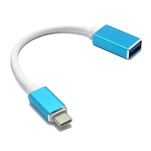 Adapter micro na type C, crna