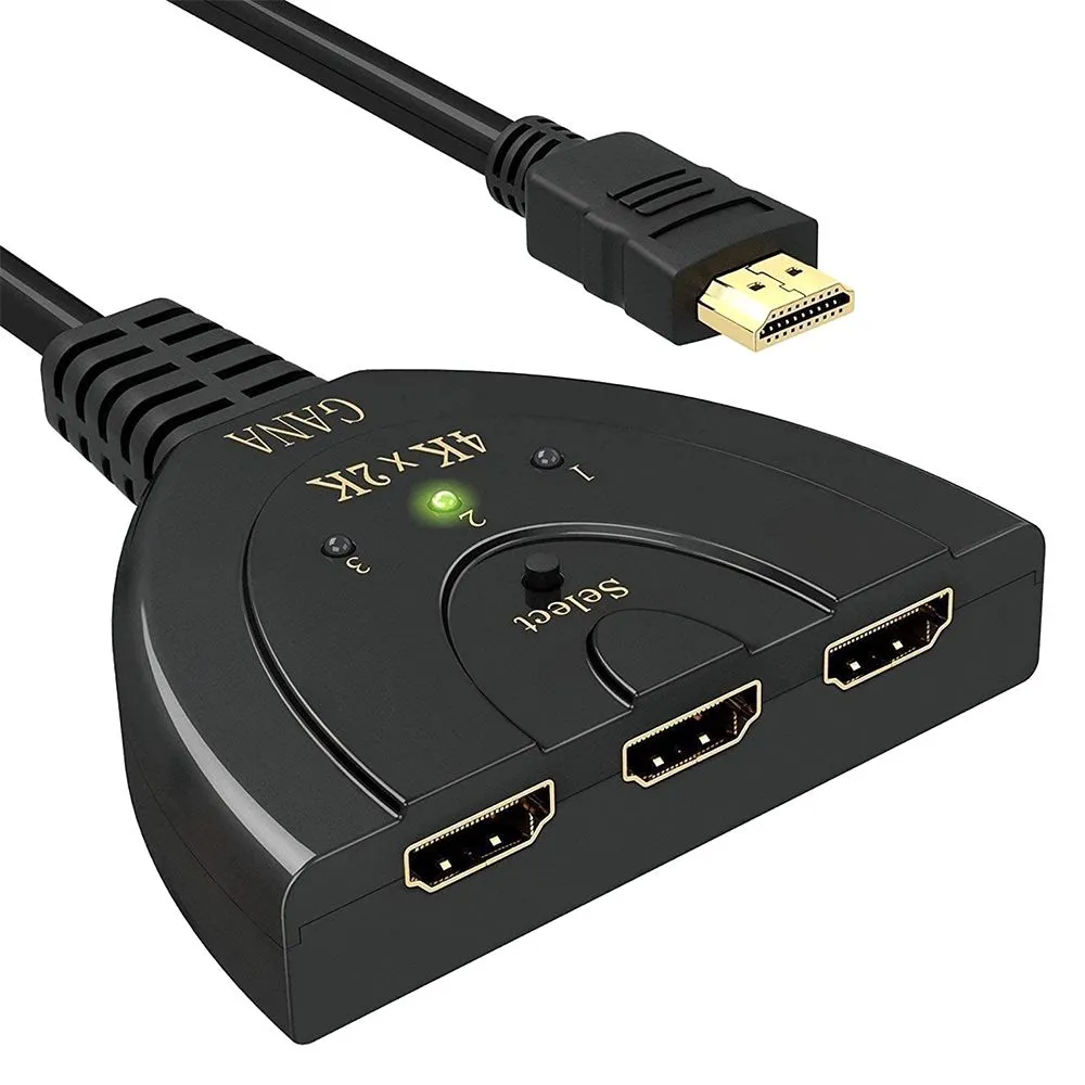 Adapter razdelnik (splitter) 3u1 HDMI (4Kx2K)
