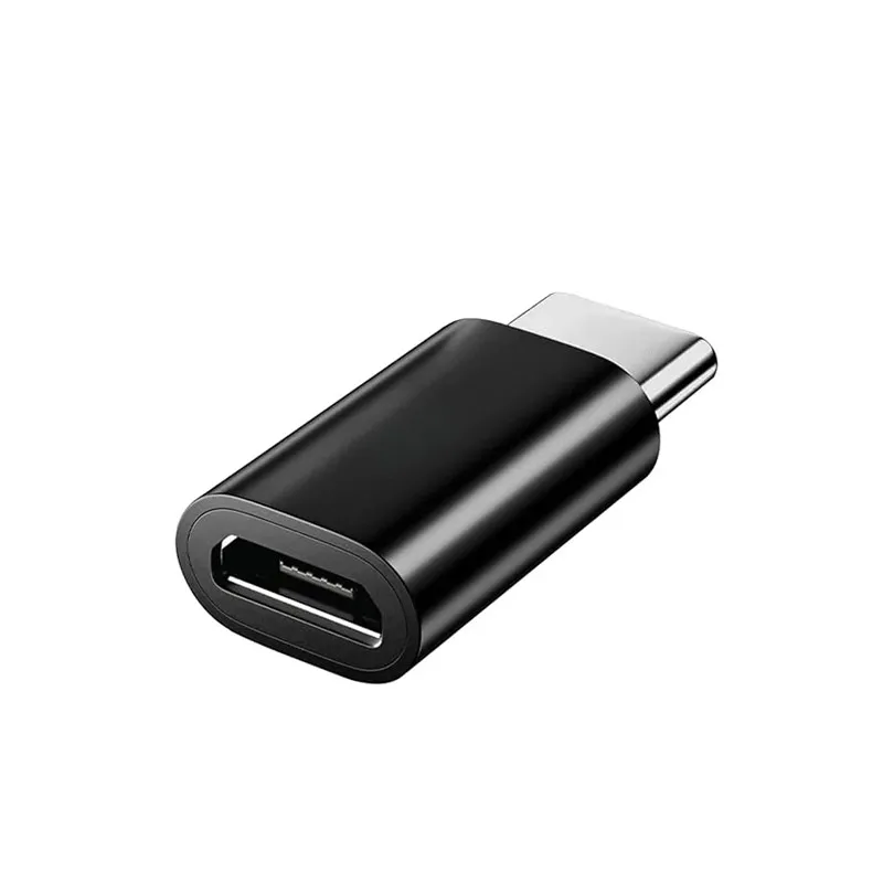 Adapter Type-C muski na Micro USB zenski crni